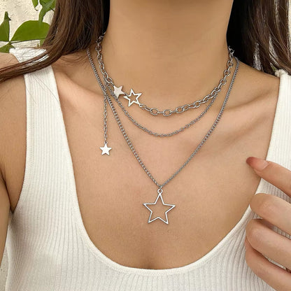 Y2K Star Dreams Necklace necklaces LUNARITY GARAGE   