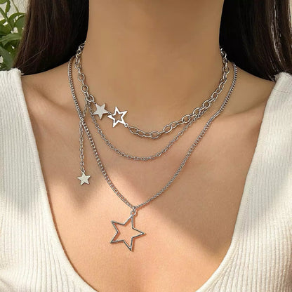 Y2K Star Dreams Necklace necklaces LUNARITY GARAGE   