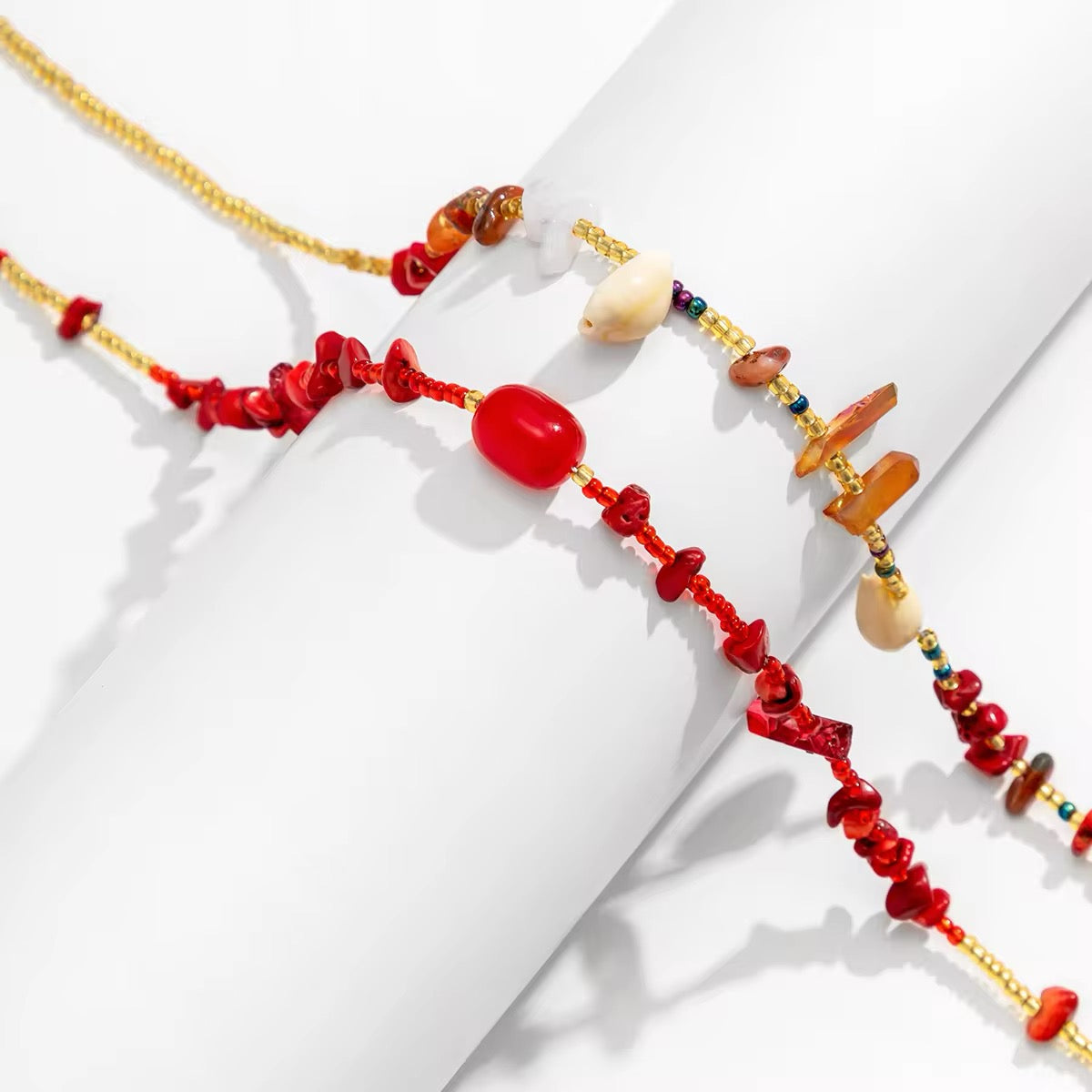 Boho Crimson Solstice Waist Chain waist chain LUNARITY GARAGE