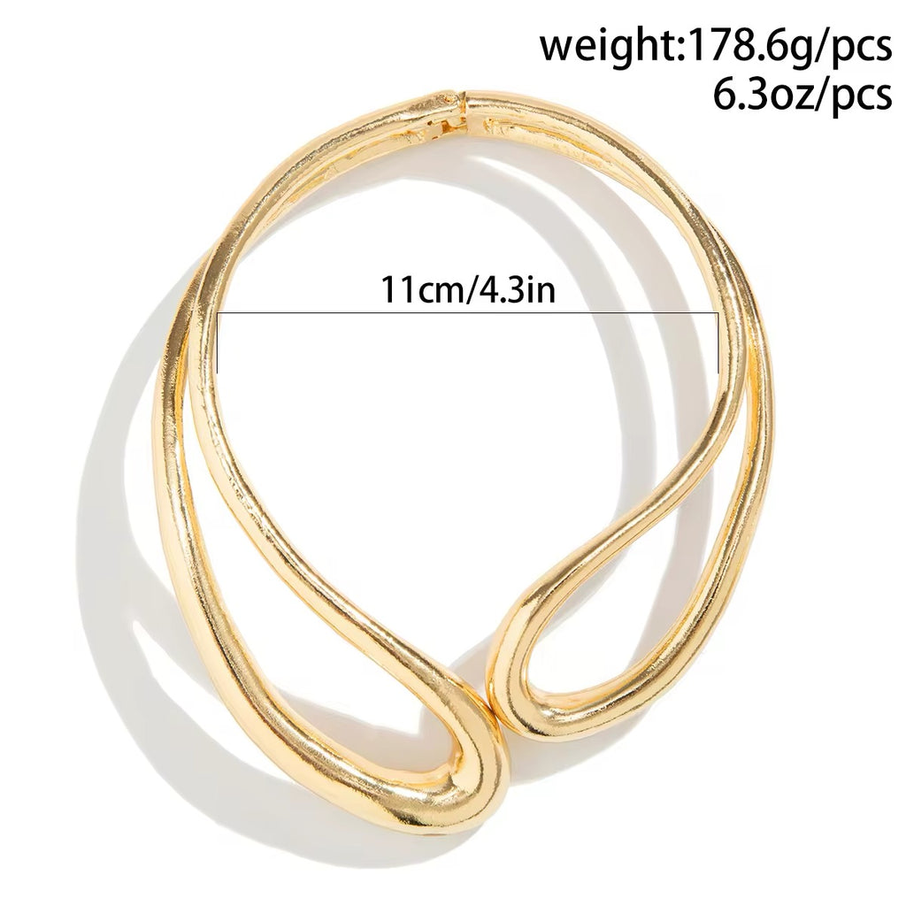 African Tribal Exaggerated Collar Choker Necklace necklaces LUNARITY GARAGE   