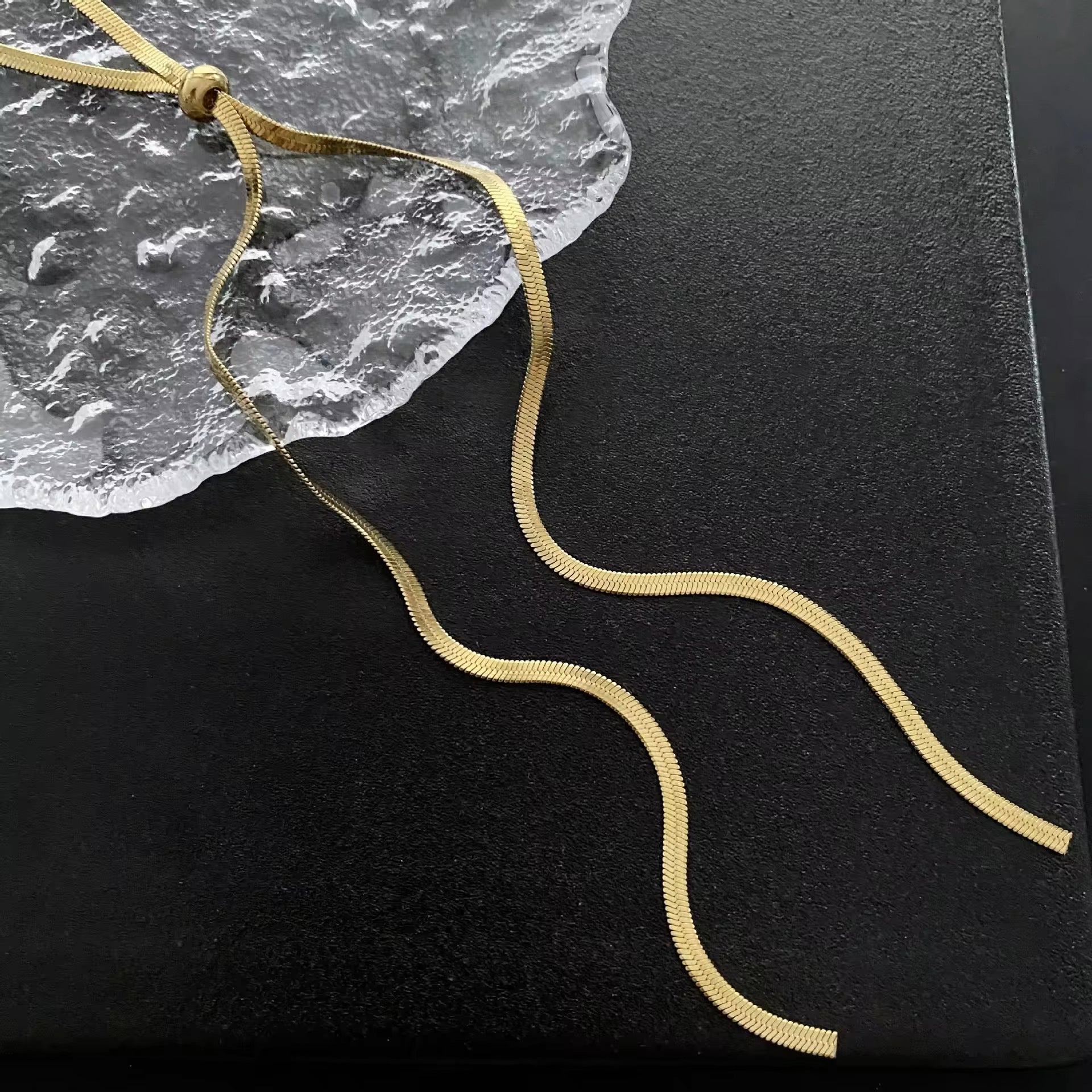 Charm Elegant Snake Chain Necklace necklaces LUNARITY GARAGE