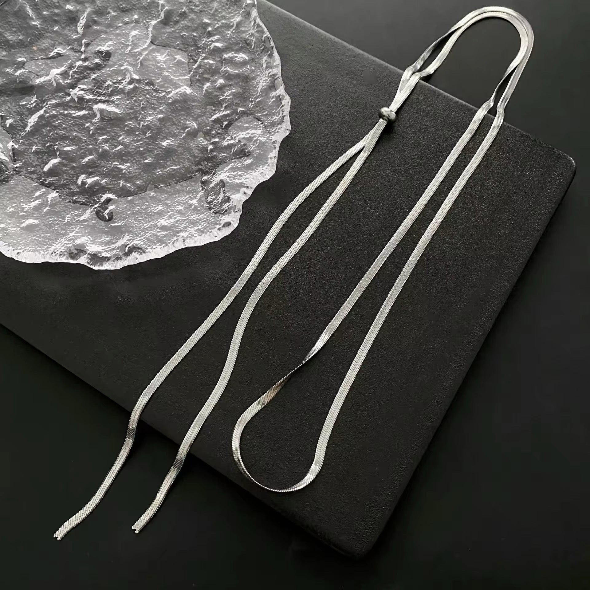 Charm Elegant Snake Chain Necklace necklaces LUNARITY GARAGE