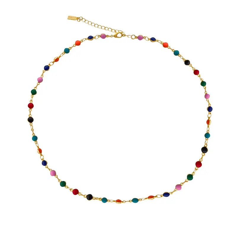 Summer Jewelry Sets – Colorful Bracelet and Necklace set LUNARITY GARAGE