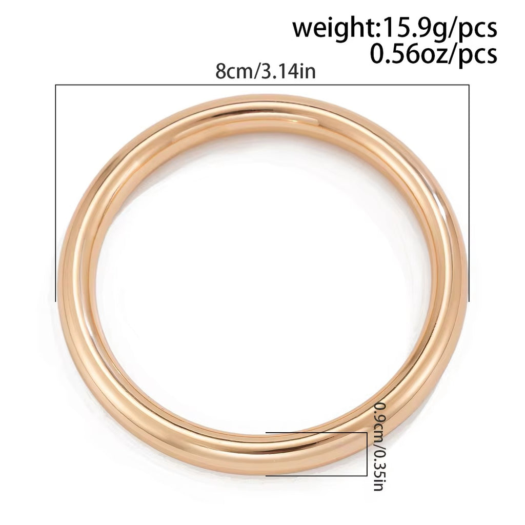 Minimalist Classic Round Bangles Bracelets bracelets LUNARITY GARAGE   