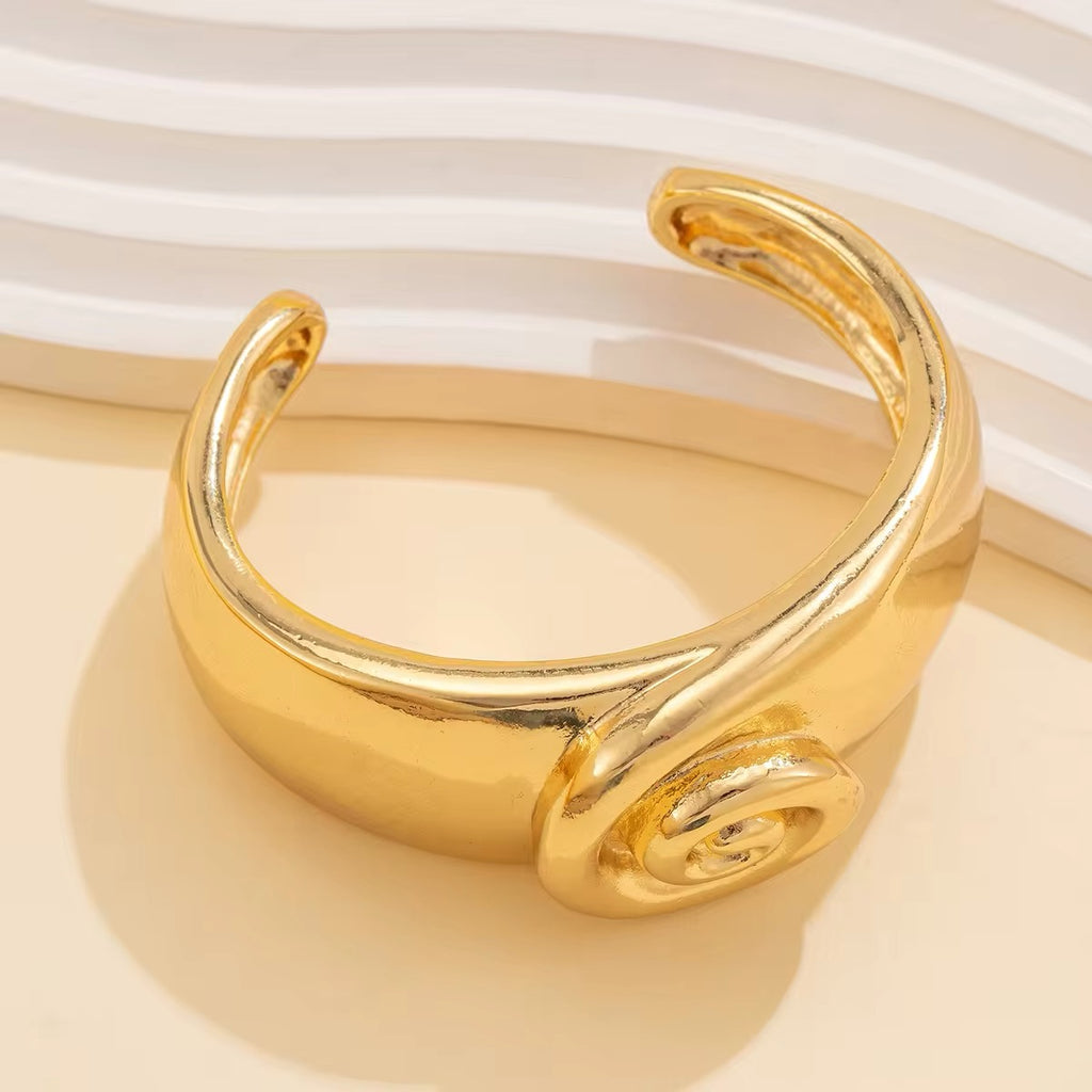 Creative Spiral Conch Symbol Bangles Bracelet bracelets LUNARITY GARAGE   