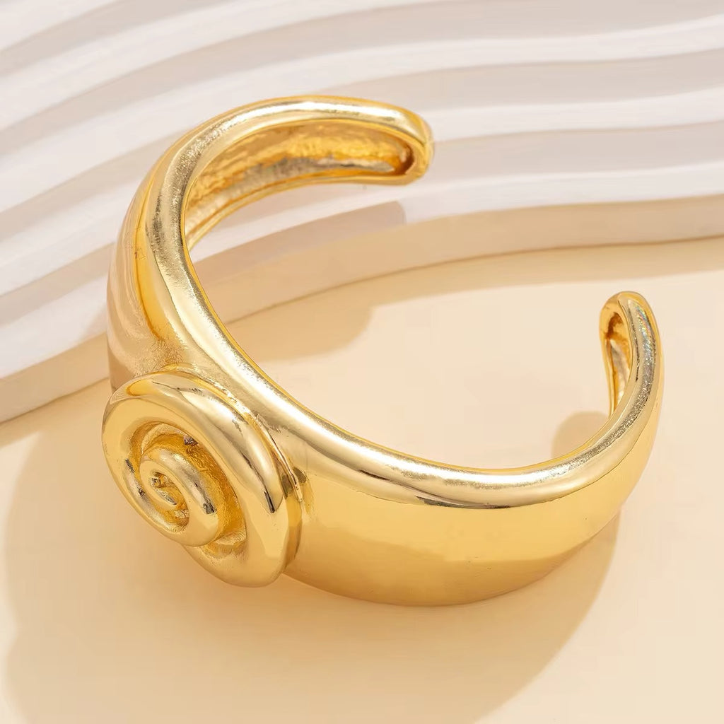 Creative Spiral Conch Symbol Bangles Bracelet bracelets LUNARITY GARAGE   