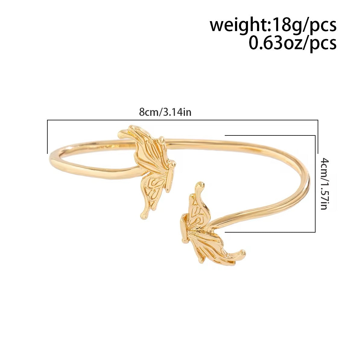 Elegant Boho Butterfly Cuff Hand Accessories hand accessories LUNARITY GARAGE