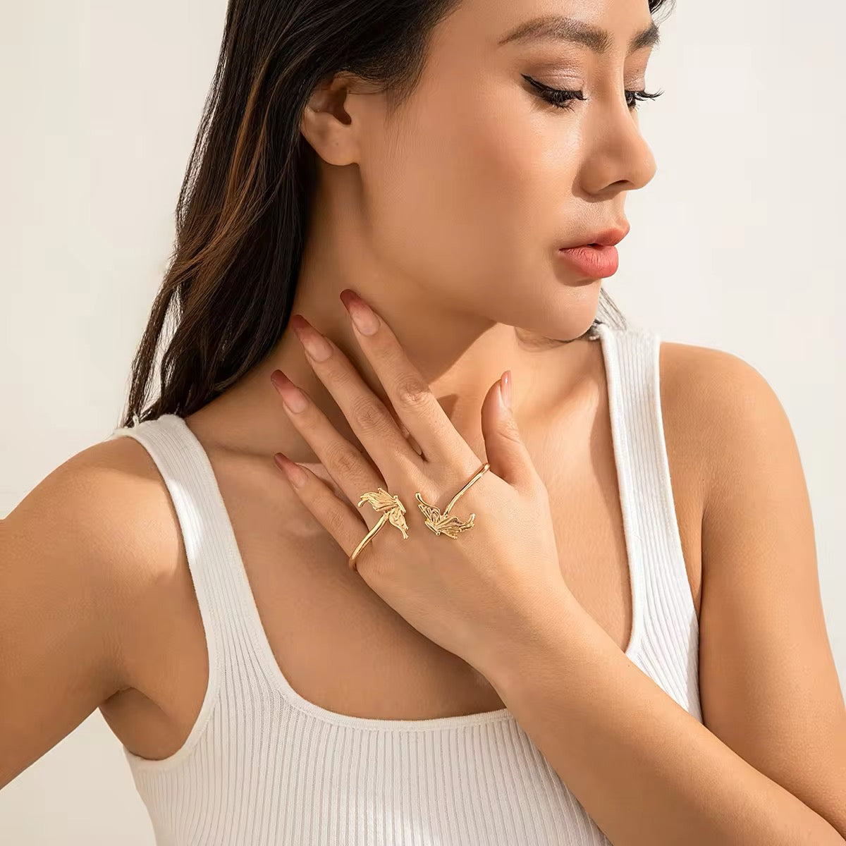 Elegant Boho Butterfly Cuff Hand Accessories hand accessories LUNARITY GARAGE