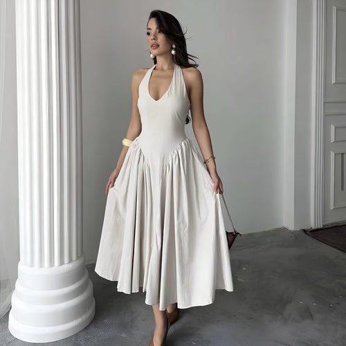 system planets sleeveless backless dresses Edikted Triple Tie Backless Mini Dress