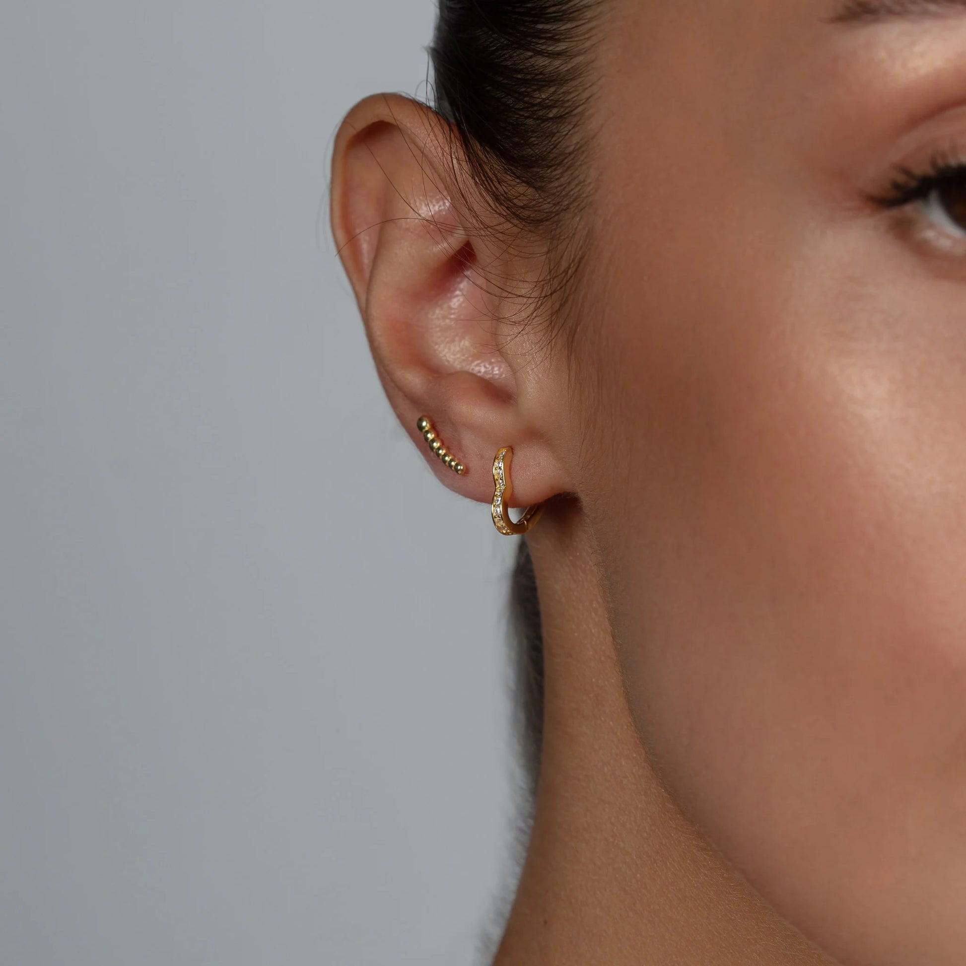 Heart Piercing earrings LUNARITY GARAGE