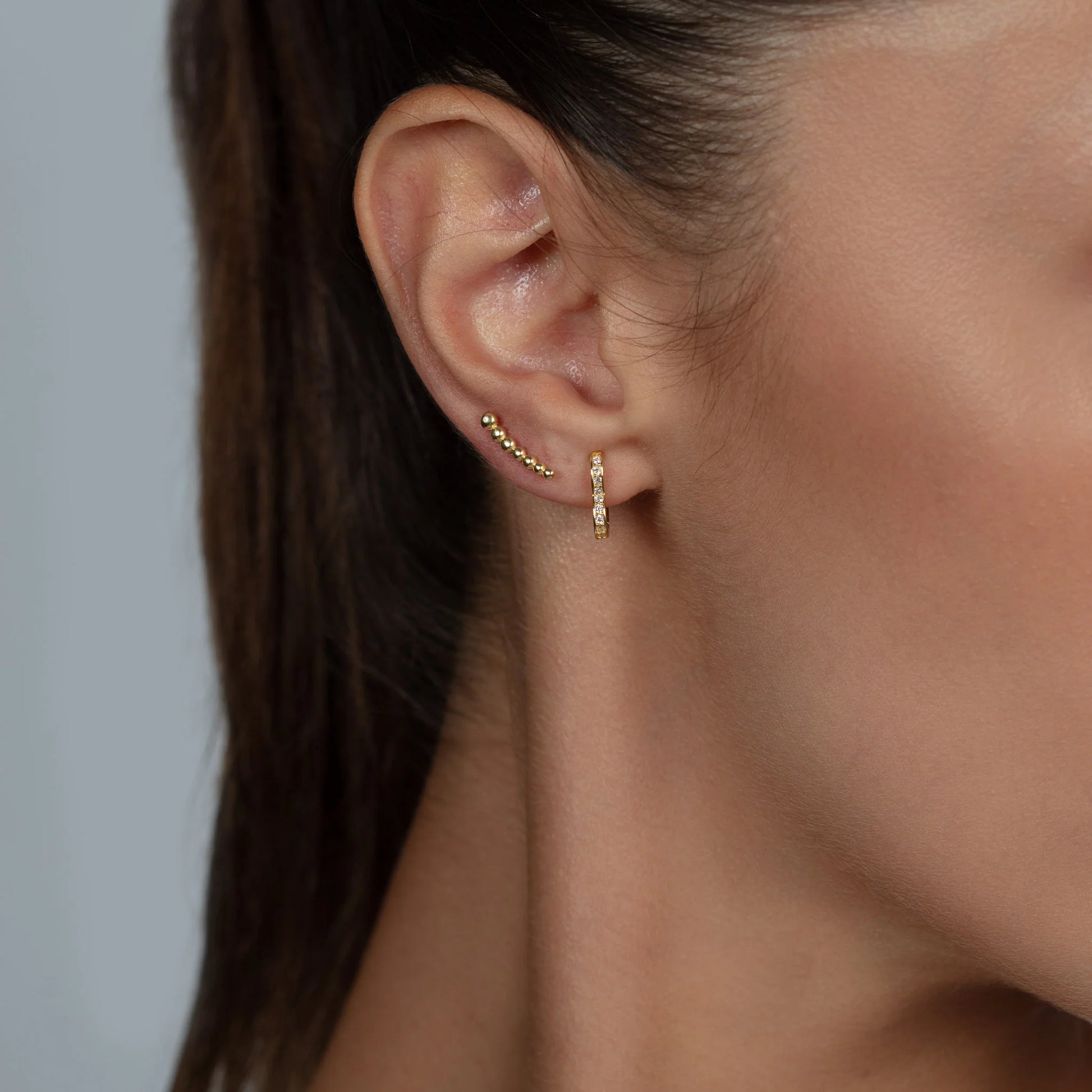 Heart Piercing earrings LUNARITY GARAGE