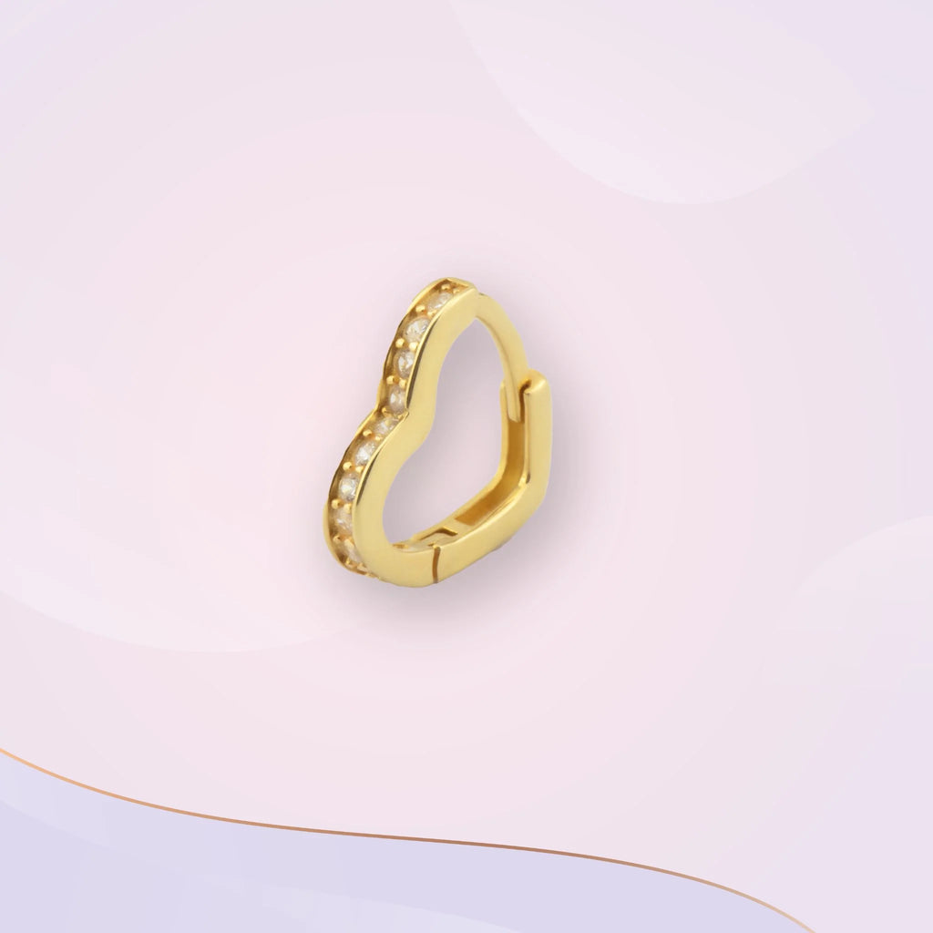 Heart Piercing earrings LUNARITY GARAGE   