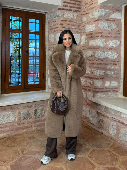 London Faux Fur Coat faux fur coat LUNARITY GARAGE