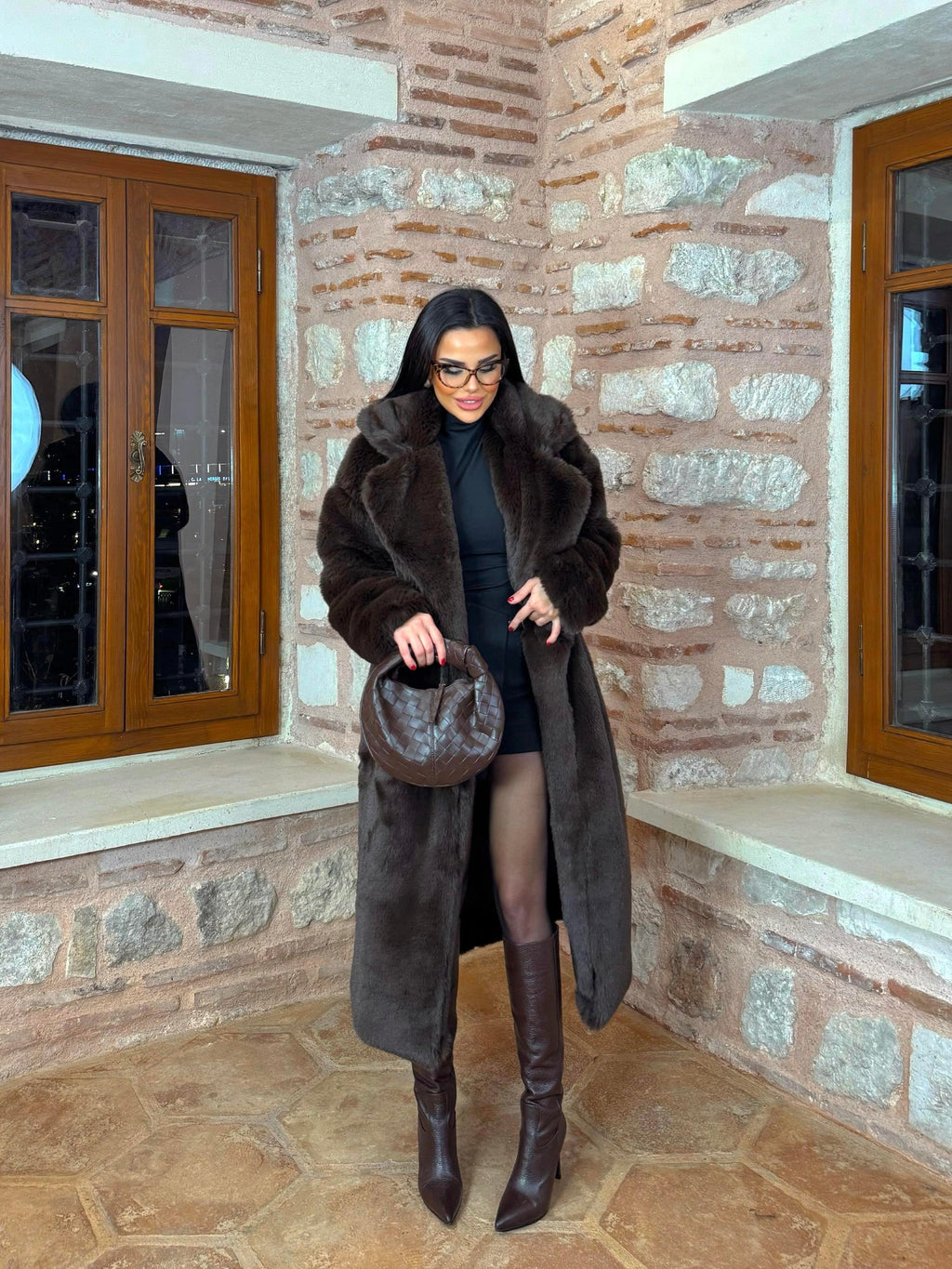 London Faux Fur Coat faux fur coat LUNARITY GARAGE