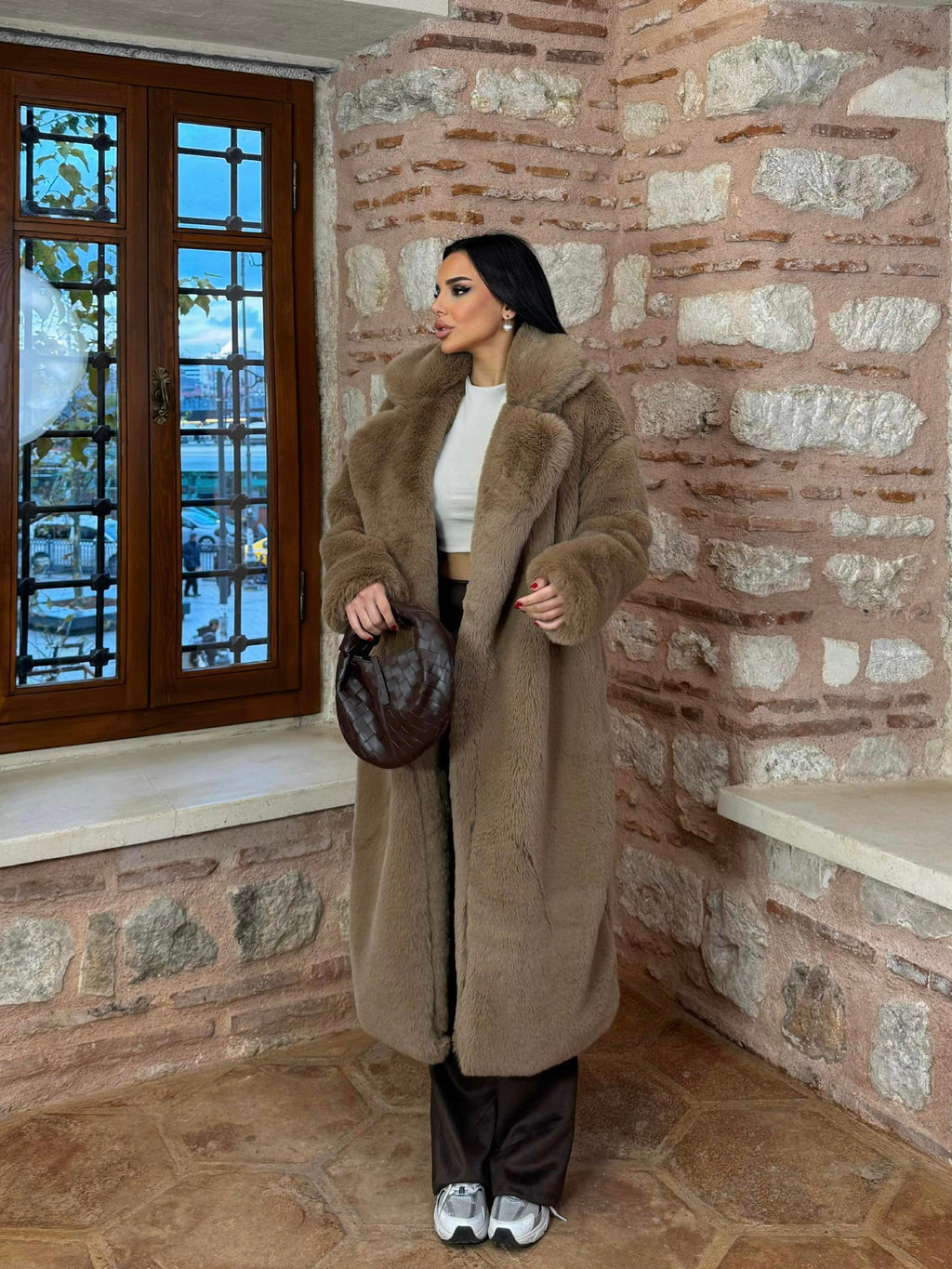 London Faux Fur Coat faux fur coat LUNARITY GARAGE