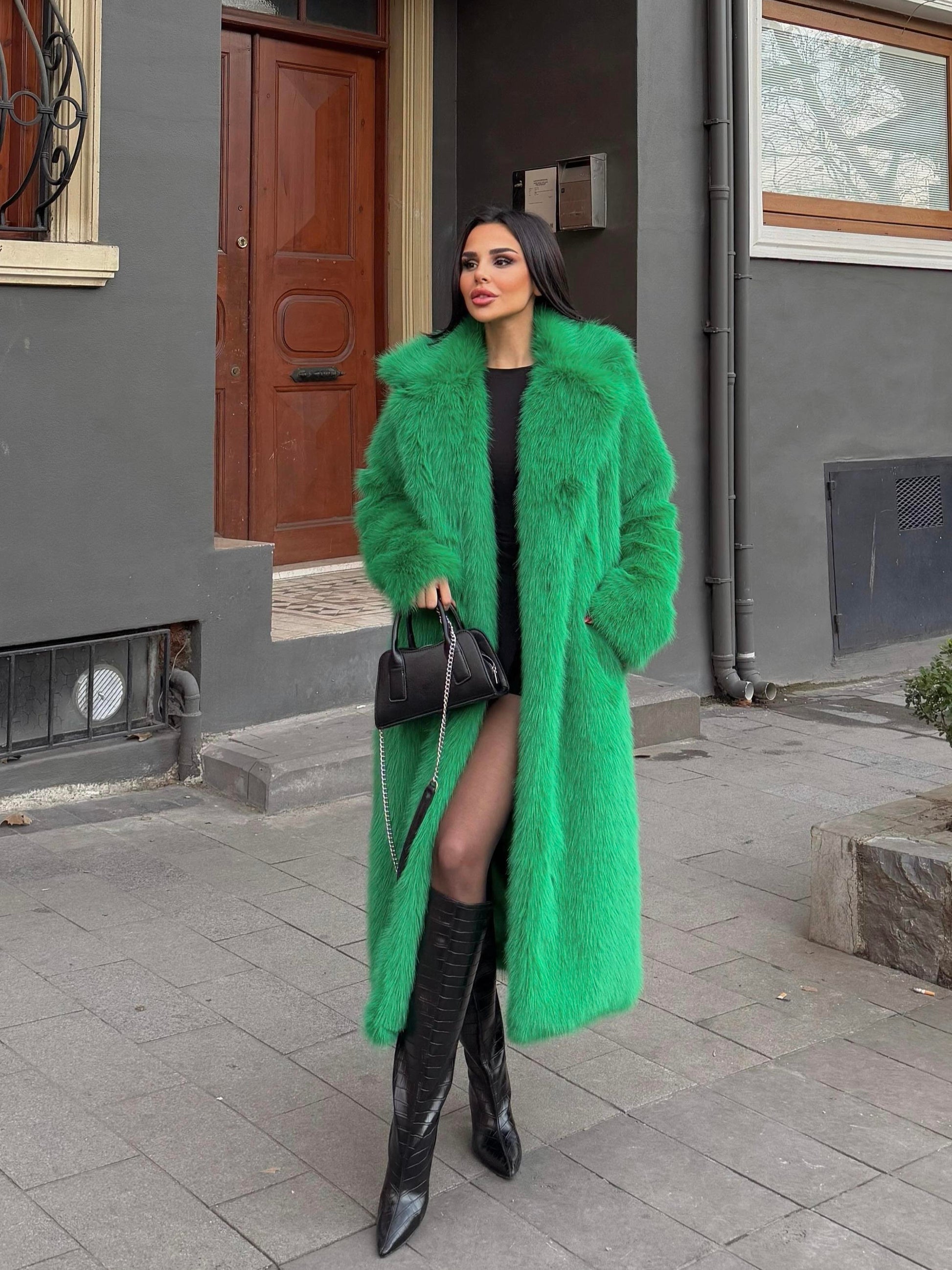 Lyon Faux Fur Coat faux fur coat LUNARITY GARAGE