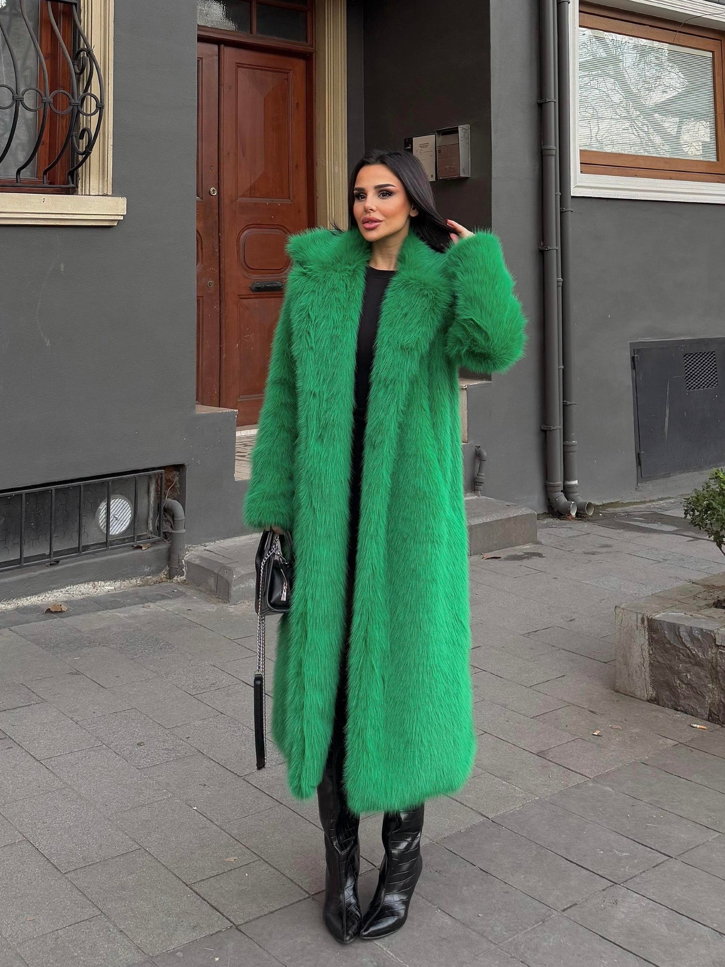 Lyon Faux Fur Coat faux fur coat LUNARITY GARAGE