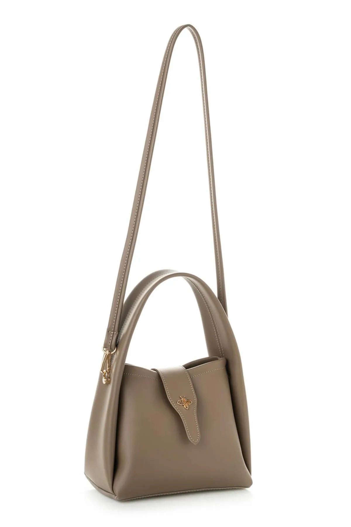 Beige Quilted Clutch Handbag handbag LUNARITY GARAGE