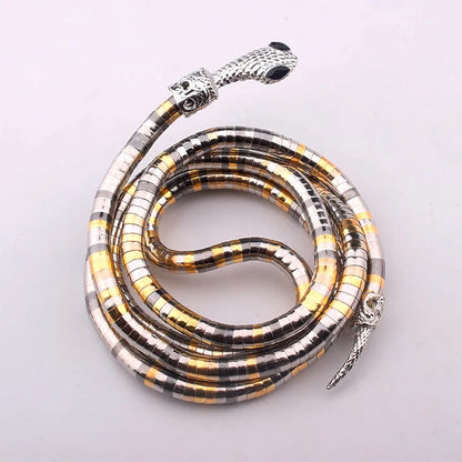 Adjustable Multilayer Snake Chain Necklace Necklace Lunarity Garage Gold-Silver