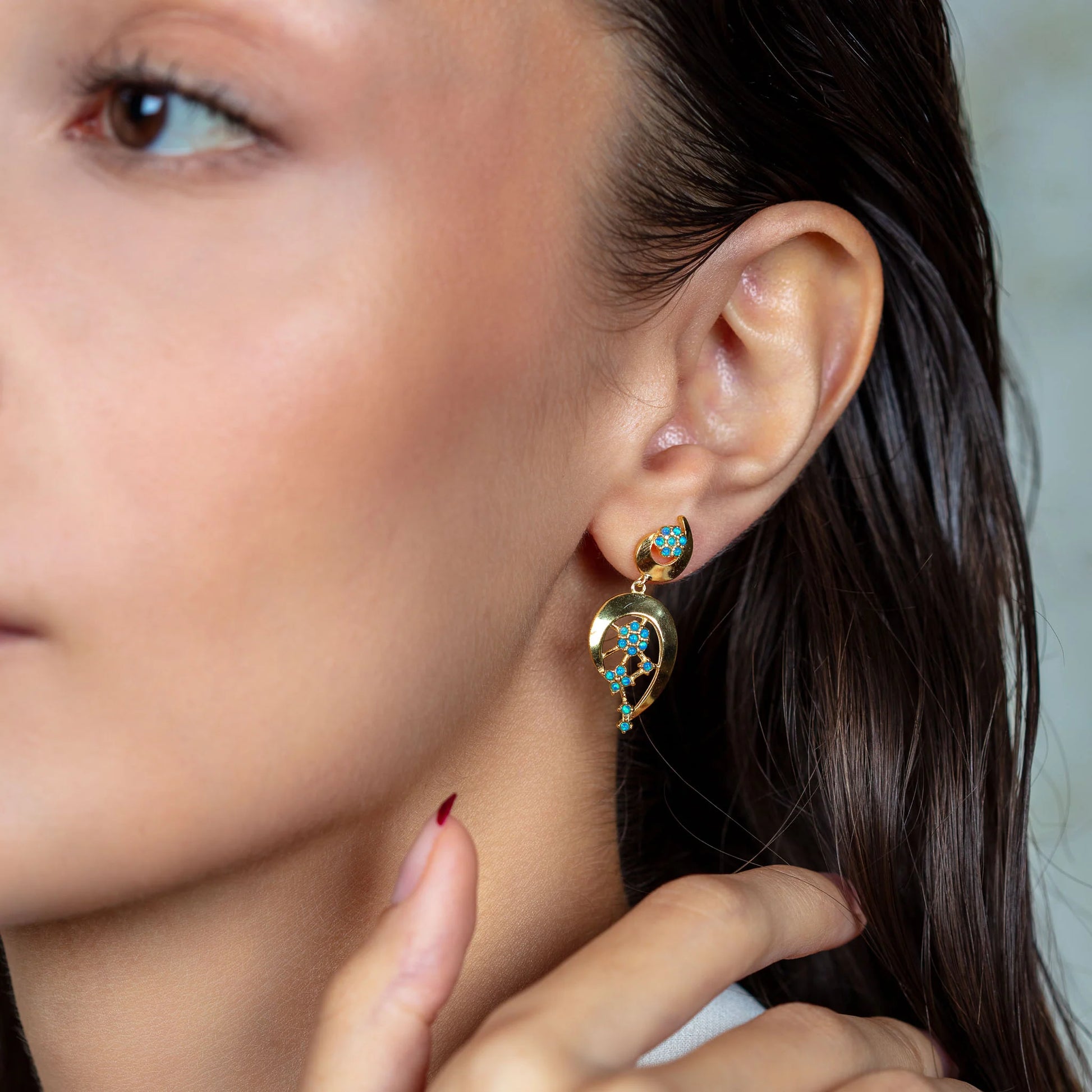 Opal Wind Earrings earrings LUNARITY GARAGE