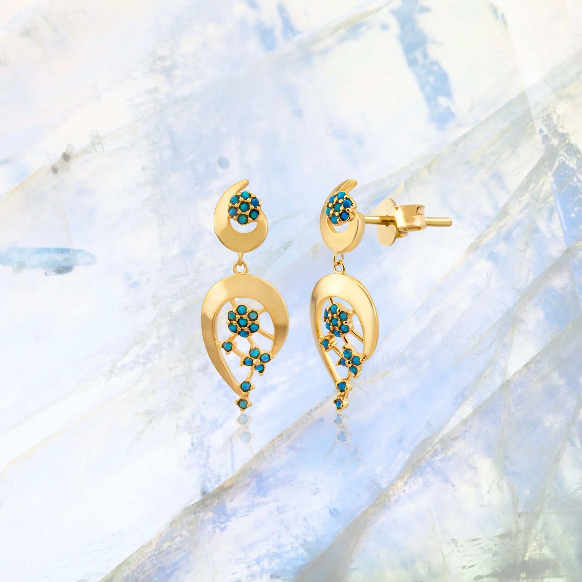 Opal Wind Earrings earrings LUNARITY GARAGE   