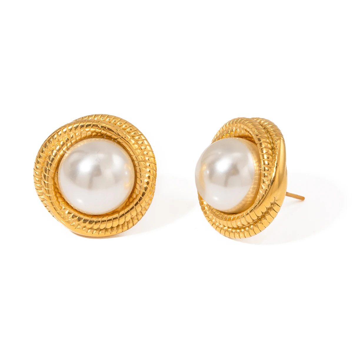 Pearl Wrap Thread Earrings earrings LUNARITY GARAGE
