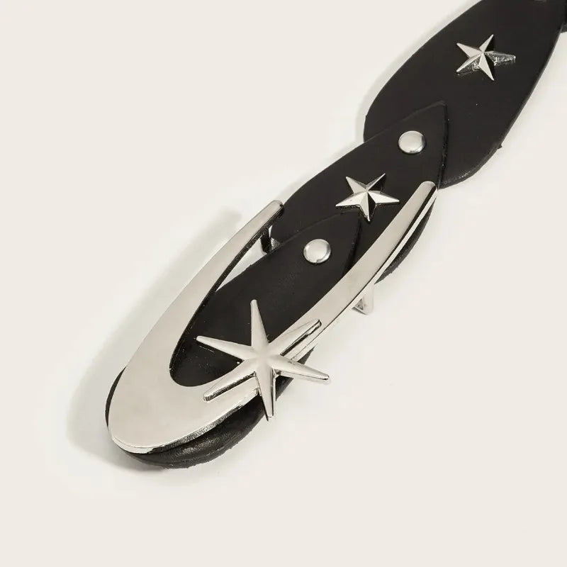 2000s Y2K Pentagram Studded Belt Belt Lunarity Garage   