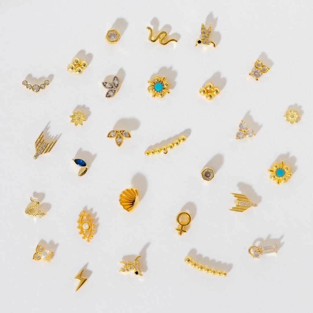 Snake Piercing earrings LUNARITY GARAGE   