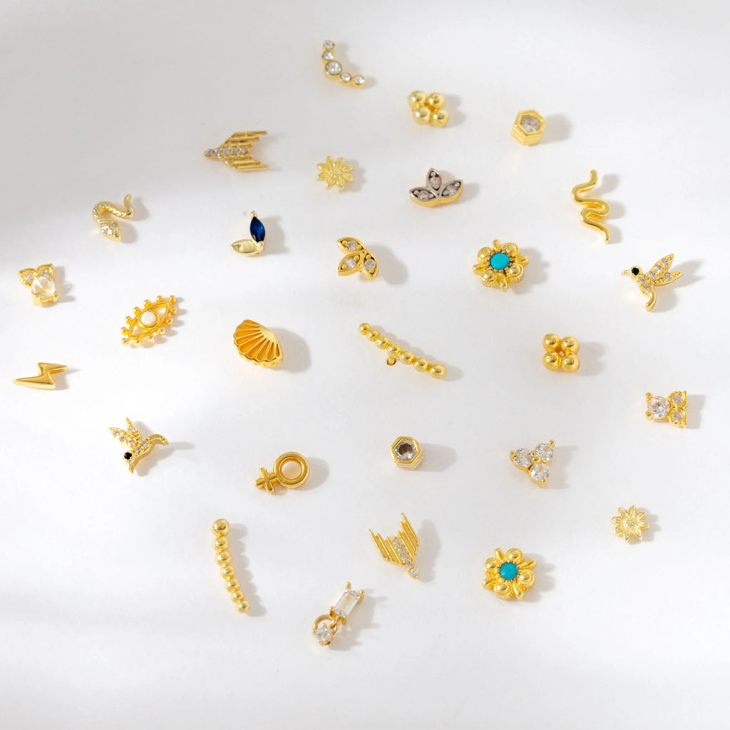 Snake Piercing earrings LUNARITY GARAGE   