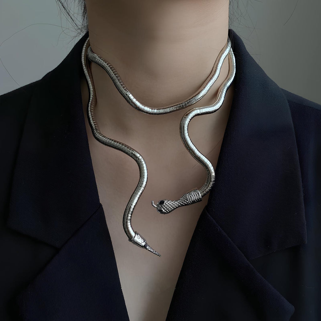Adjustable Multilayer Snake Chain Necklace Necklace Lunarity Garage   