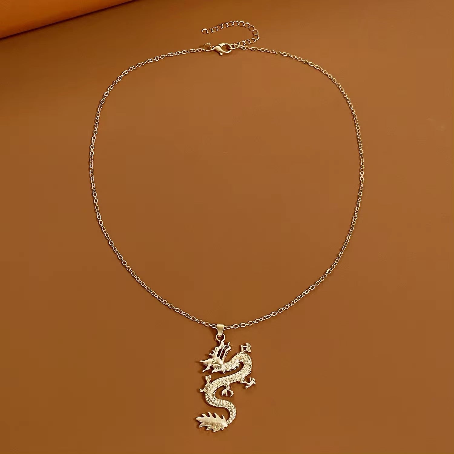 Regal Dragon Pendant Necklace necklaces LUNARITY GARAGE