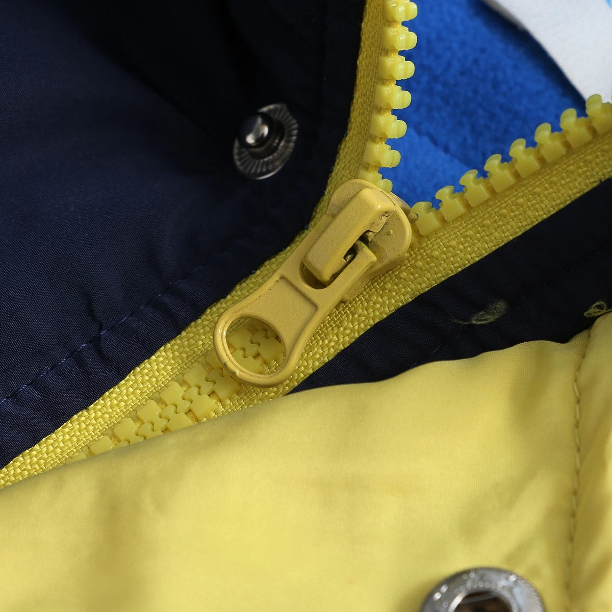 Patchwork-Design Vintage Winter Parka Jackets Lunarity Garage