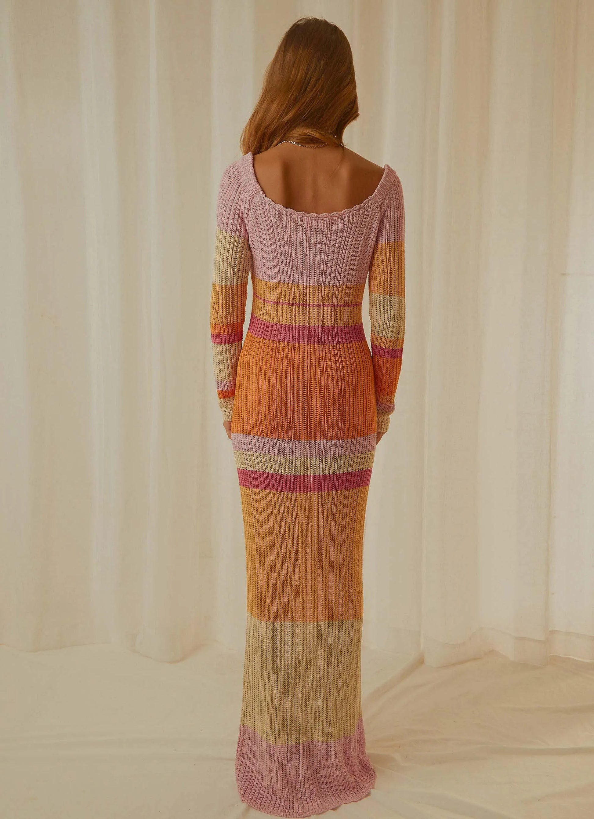 Timeless Elegance: The White Crochet Knit Maxi Beach Cover-Up cover up LUNARITY GARAGE