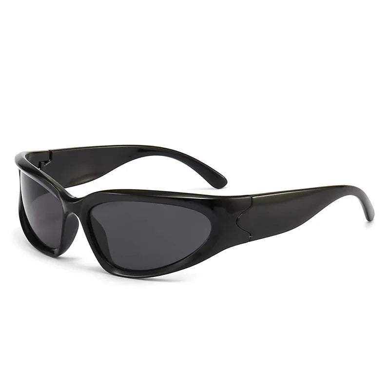 Y2K Sports Punk Square Sunglasses – Designer UV400 Mirror Shades for Women & Men Sunglasses Lunarity Garage C9