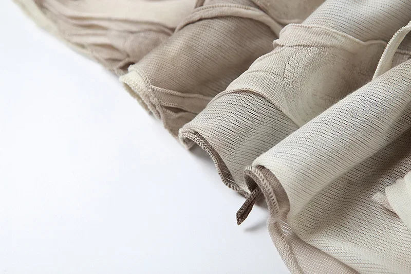 Vintage Tie-Dye Slim Fit Hooded Bodycon with Tassel Mini Dress Dress Lunarity Garage