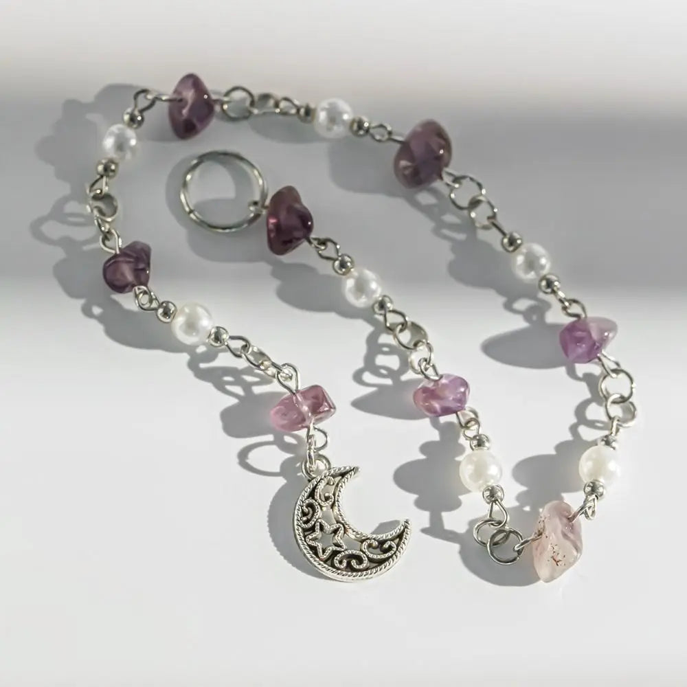 Colorful Stone Butterfly Fringe Headbands Hair Clips Lunarity Garage style 2