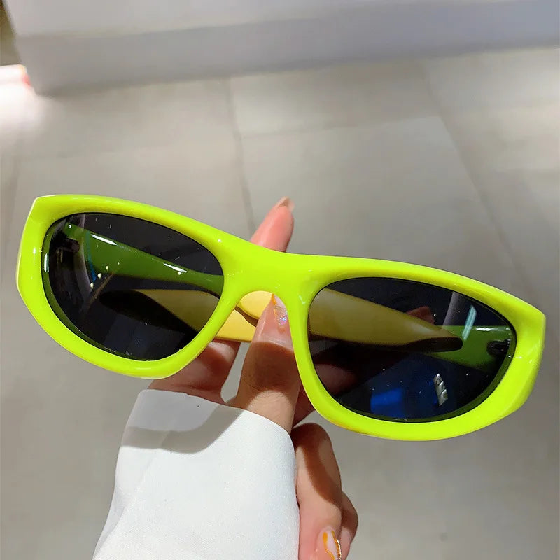 Y2K Luxury Designer Mirror Shades Sunglasses Sunglasses Lunarity Garage   