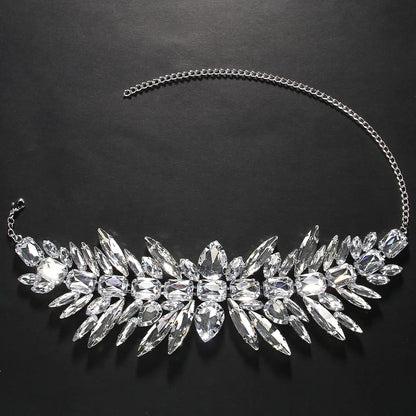 Vintage Geometric Crystal Choker Necklace Necklace Lunarity Garage   