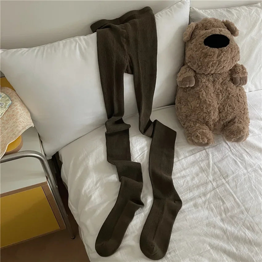 New Autumn Winter Thick Tights – JK Lolita Thigh High Style