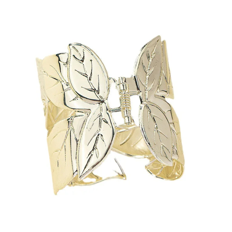 European American Style Metal Leaf Hologram Bracelet Bracelets Lunarity Garage   