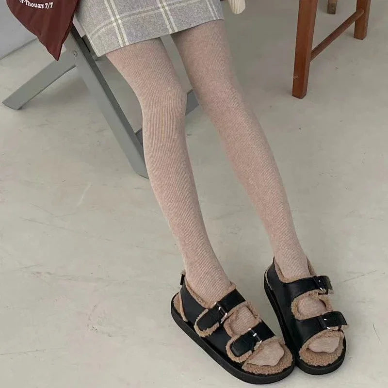 New Autumn Winter Thick Tights – JK Lolita Thigh High Style