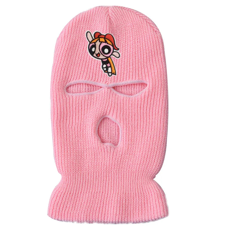 Y2K Ski Mask 3-Hole Knitted Balaclava Balaclavas Lunarity Garage