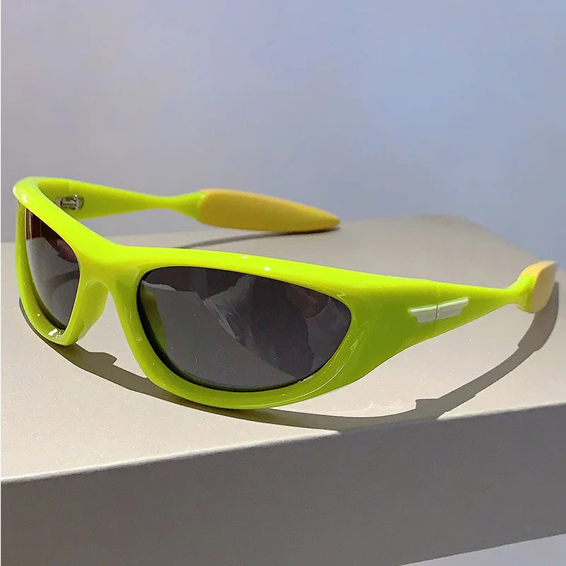 Y2K Luxury Designer Mirror Shades Sunglasses Sunglasses Lunarity Garage   