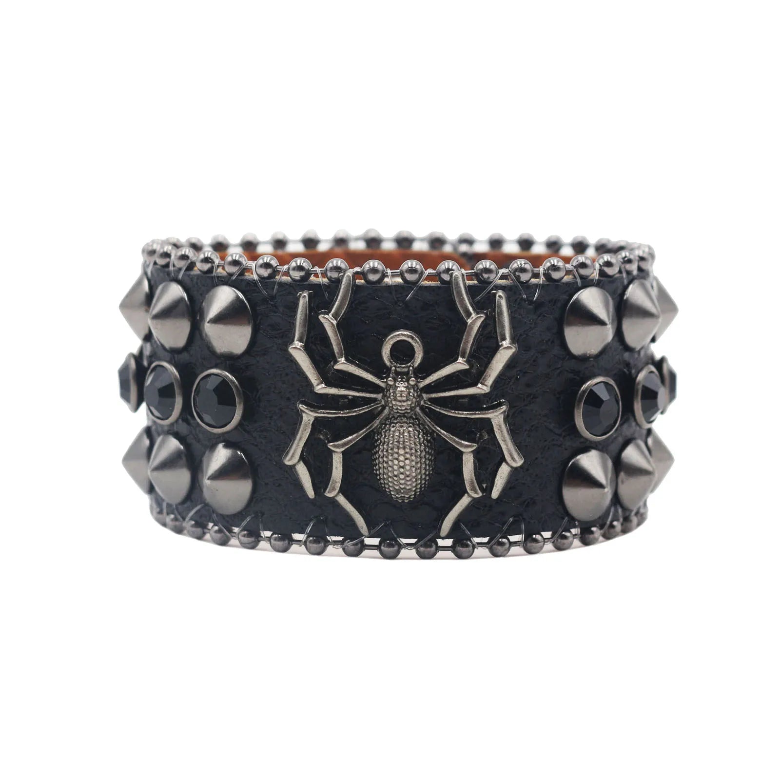 Original Designer Rhinestone Rivet Bracelet – Y2K Unisex Bangle Bracelets LUNARITY GARAGE