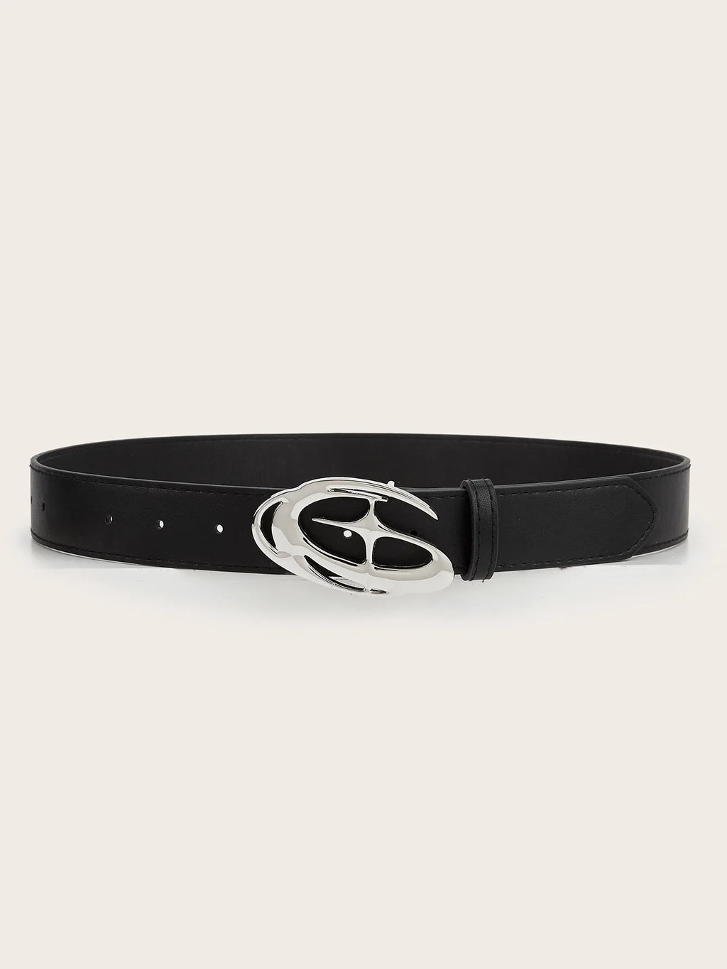 Vintage Punk Moon & Star Buckle Belt – Gothic Y2K PU Leather Waistband for Men & Women Belt LUNARITY GARAGE