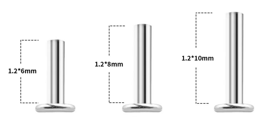 Titanium Ear Stud Zircon Opal Piercing Jewelry In 25 Colors Optional Women's Party Bar Fashion Ear Cartilage Stud Ear Piercings Lunarity Garage   