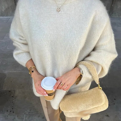 Cozy Oversized Knit Sweater – Effortless Elegance & Warmth Sweaters Lunarity Garage