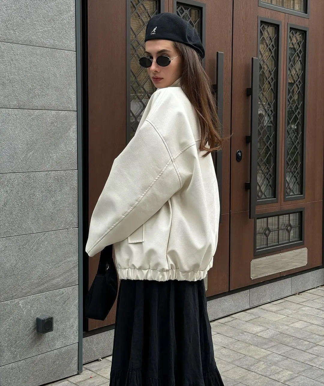 Fashion Stand Collar Button Coat Coats Lunarity Garage