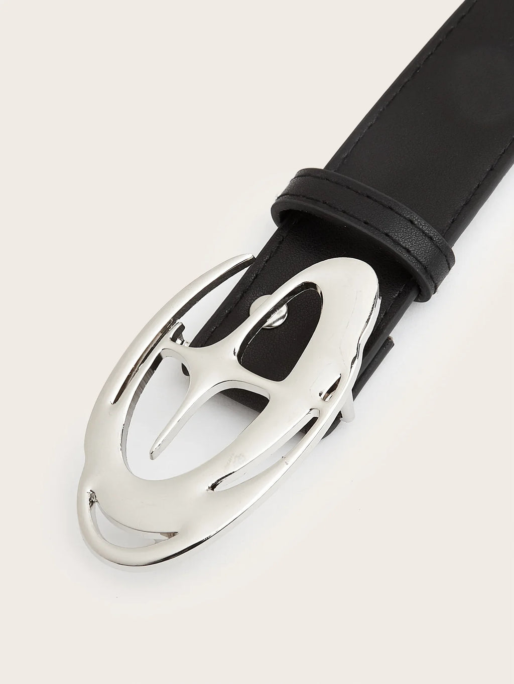 Vintage Punk Moon & Star Buckle Belt – Gothic Y2K PU Leather Waistband for Men & Women Belt LUNARITY GARAGE