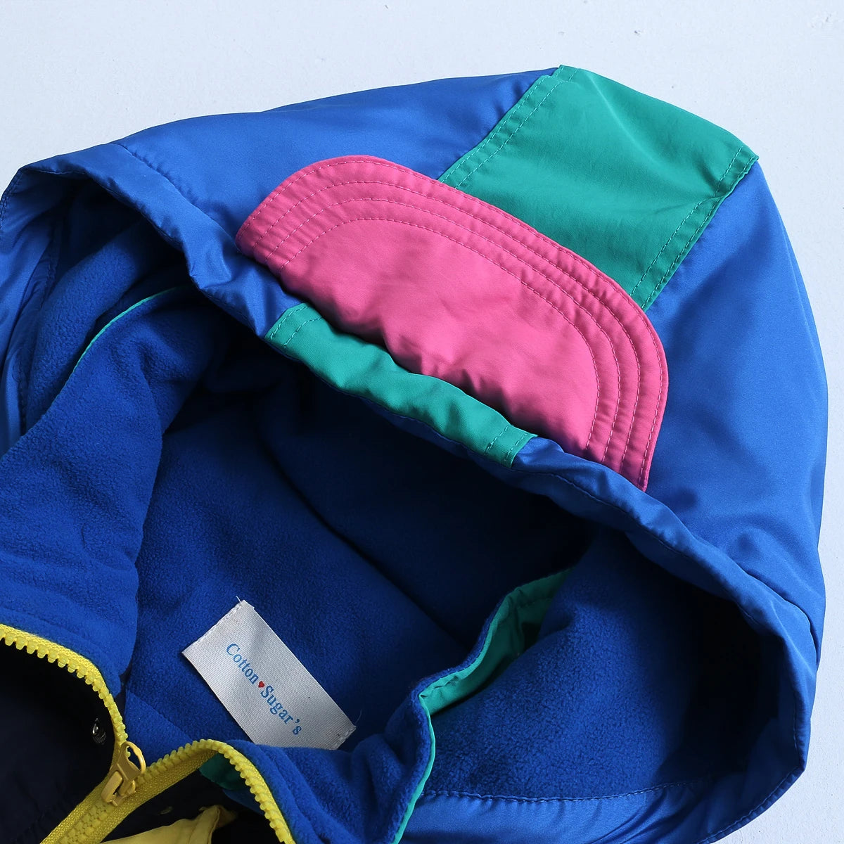 Patchwork-Design Vintage Winter Parka Jackets Lunarity Garage
